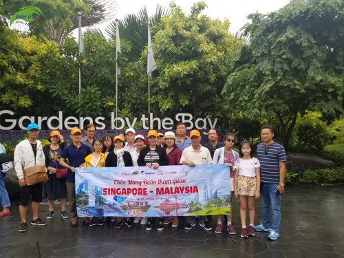 Hình ảnh kỷ niệm đoàn Singapore - Malaysia khởi hành 6-6-2019